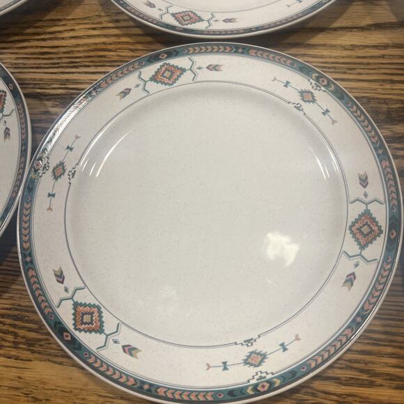 Set of 7 Studio Nova Adirondack Salad Plates 8 1/4" Y2201 Southwestern - Picture 5 of 10